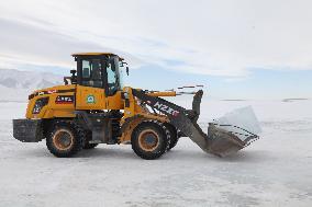 Barkol Ice and Snow Festival Preparation