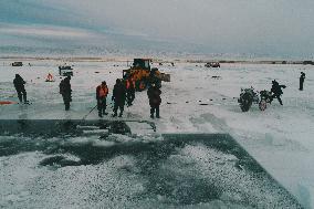 Barkol Ice and Snow Festival Preparation