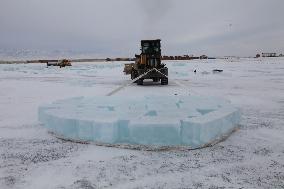 Barkol Ice and Snow Festival Preparation