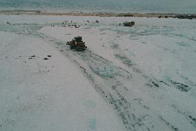 Barkol Ice and Snow Festival Preparation