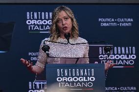 Italian PM Meloni Hosts Atreju 2023 Conservative Political Festival In Rome