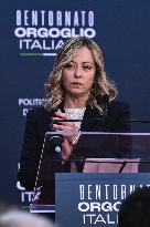 Italian PM Meloni Hosts Atreju 2023 Conservative Political Festival In Rome