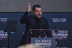 Italian PM Meloni Hosts Atreju 2023 Conservative Political Festival In Rome