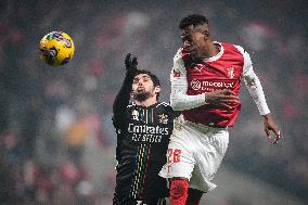 I Liga: Sporting Clube de Braga vs Sport Lisboa e Benfica