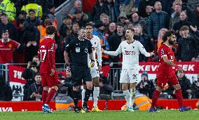 (SP)BRITAIN-LIVERPOOL-FOOTBALL-ENGLISH PREMIER LEAGUE-LIVERPOOL VS MANCHESTER UNITED