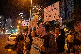 March For Ceasefire - Tel Aviv