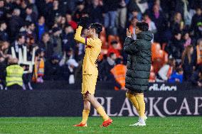 Valencia Club de Futbol v Futbol Club Barcelona - La Liga EA Sports