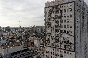 Drone View of Buenos Aires, Argentina