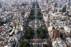 Drone View of Buenos Aires, Argentina