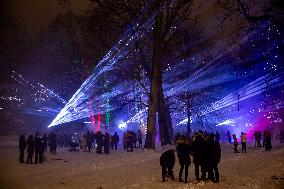 Light installation "Viimsi Magic Forest"