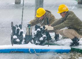 Power Inspection During Cold Wave