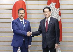 Japanese, Cambodian leaders' talks in Tokyo