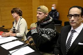 The imprisonment trial of war crimes suspected Russian Voislav Torden