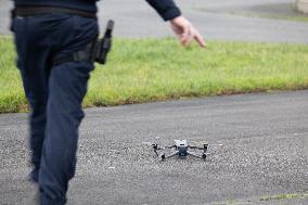 Hand-over of 142 drones to the Paris Police - Issy Les Moulineaux