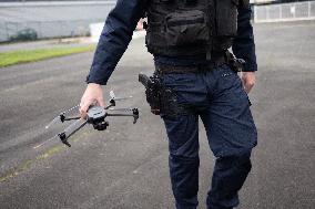 Hand-over of 142 drones to the Paris Police - Issy Les Moulineaux