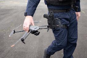 Hand-over of 142 drones to the Paris Police - Issy Les Moulineaux