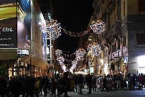 Christmas Lights In Palermo