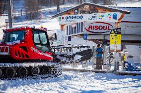 Risoul Ski Resort In Hautes-Alpes