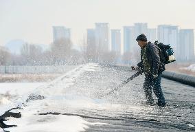 CHINA-HEBEI-SHIJIAZHUANG-COLD WAVE-VEGETABLES-SUPPLY (CN)