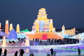 CHINA-HEILONGJIANG-HARBIN-ICE-SNOW WORLD-OPEN (CN)