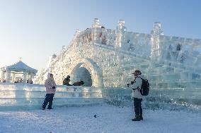 CHINA-HEILONGJIANG-HARBIN-ICE-SNOW WORLD-OPEN (CN)