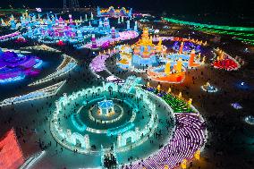 CHINA-HEILONGJIANG-HARBIN-ICE-SNOW WORLD-OPEN (CN)