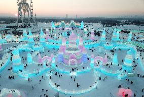CHINA-HEILONGJIANG-HARBIN-ICE-SNOW WORLD-OPEN (CN)