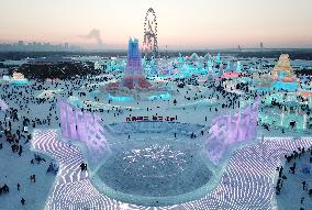 CHINA-HEILONGJIANG-HARBIN-ICE-SNOW WORLD-OPEN (CN)