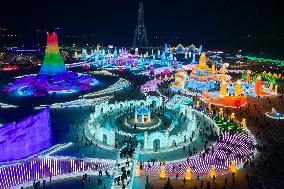 CHINA-HEILONGJIANG-HARBIN-ICE-SNOW WORLD-OPEN (CN)