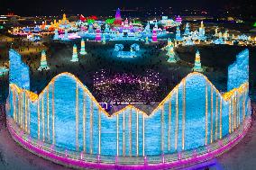 CHINA-HEILONGJIANG-HARBIN-ICE-SNOW WORLD-OPEN (CN)