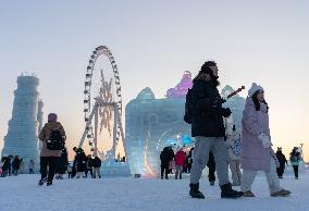 CHINA-HEILONGJIANG-HARBIN-ICE-SNOW WORLD-OPEN (CN)