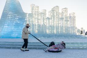 CHINA-HEILONGJIANG-HARBIN-ICE-SNOW WORLD-OPEN (CN)