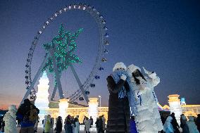 CHINA-HEILONGJIANG-HARBIN-ICE-SNOW WORLD-OPEN (CN)