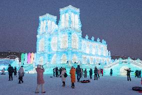 CHINA-HEILONGJIANG-HARBIN-ICE-SNOW WORLD-OPEN (CN)