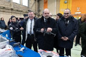 Hand-over of 142 drones to the Paris Police - Issy Les Moulineaux