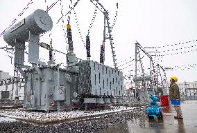 Power Inspection During Cold Wave