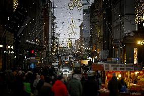 Jouluvaloja Helsingissä