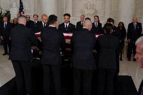 Former Supreme Court Justice O’Connor Lies in Repose - DC