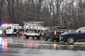 Trees Snapped, Park And Parking Lots Flooded In New Jersey