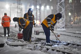 Railway Deicing in Nanjing
