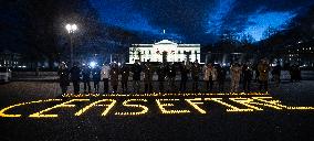 Vigil for a ceasefire in Israel and Palestine