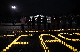 Vigil for a ceasefire in Israel and Palestine