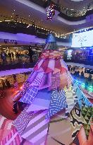 A Christmas Tree at A Shopping Mall in Hangzhou