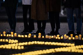 Vigil for a ceasefire in Israel and Palestine