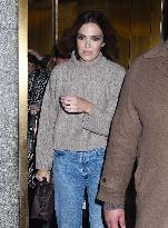 Mandy Moore Leaves The Tonight Show - NYC
