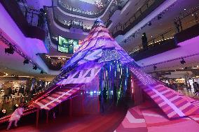 A Christmas Tree at A Shopping Mall in Hangzhou