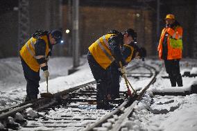 Railway Deicing in Nanjing