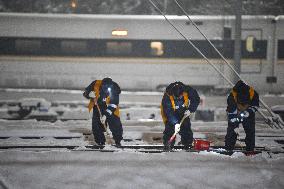 Railway Deicing in Nanjing