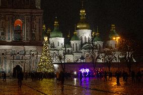 Christmas season in Kyiv