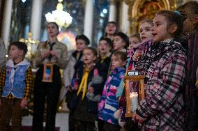 Bethlehem Peace Light in Lviv